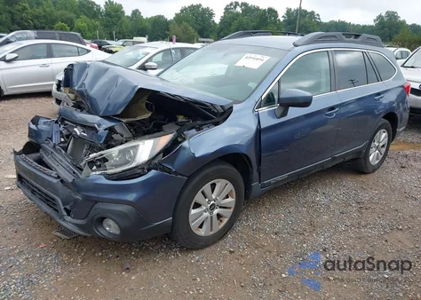 2018 Subaru Outback 2.5I Premium из США, поврежденный, VIN 4S4BSACC4J3359698